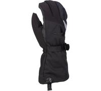 Klim Klimate Gauntlet Guanti per motoslitte, nero/nero, Taglia 3XL
