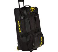 Klim Kodiak Borsa con ruote, nero-giallo per maschi