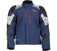 Klim Kodiak, giacca tessile Gore-Tex 52 male Blu Scuro/Azzurro/Rosso