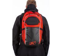 Klim Krew 22 Zaino da motoslitta, nero-rosso per maschi