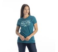Klim Kute Corp Maglietta da donna, Verde scuro/verde chiaro, Taglia XXL