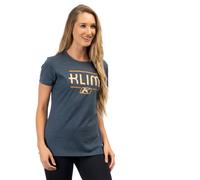 Klim Kute Corp, maglietta donna XS female Blu Scuro/Arancione