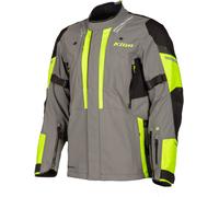 Klim Latitude 2023 Giacca tessile moto, grigio/giallo, Taglia M