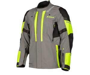 Klim Latitude 2023 Giacca tessile moto, grigio-giallo, taglia S per maschi