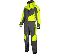 Klim Lochsa Tuta da motoslitta monopezzo, Grigio/Giallo neon, Taglia M corto