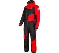Klim Lochsa Tuta da motoslitta monopezzo, nero/rosso, Taglia M