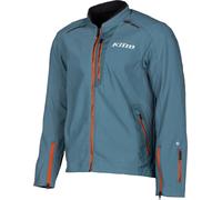 Klim Marrakesh 2023 Giacca tessile moto, blu-arancione, taglia 2XL
