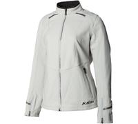 Klim Marrakesh Giacca tessile da donna, Grigio chiaro, Taglia XXL