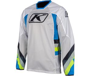 Klim Mojave, maglia M male Chiaro gRey/Blu Fluo/Giallo Fluo