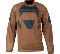 Klim Mojave 2025 Maglia da motocross, blu-marrone, taglia M per maschi