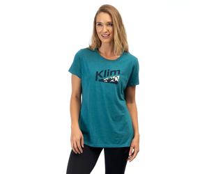 Klim Mountain Peak, maglietta donna XL female Petrolio/Blu Scuro