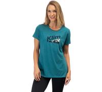 Klim Mountain Peak Tri-Blend Maglietta femminile, turchese, Taglia XL