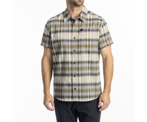 Klim Nero Stretch Camicia, Grigio chiaro/verde, Taglia XXL