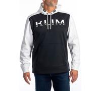 Klim Petrol, felpa con cappuccio 3XL male Nero/Bianco