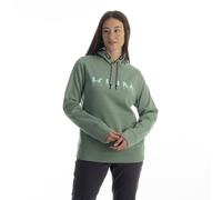 Klim Petrol Felpa con cappuccio da donna, verde, taglia XS per donne
