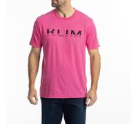 Klim Petrol Tri-Blend Maglietta, nero-rosa, taglia XL per maschi