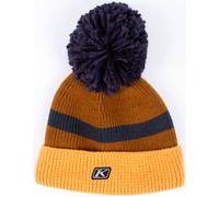 Klim Powder Pom, berretto Taglia unica female Marrone/Arancione/Blu Scuro