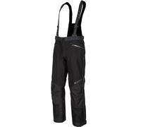 Klim Powerxross 2022 Pantaloni con bretelle da motoslitta, nero, Taglia L