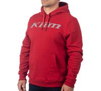 Klim Pullover Cappuccio con cappuccio, rosso, Taglia S