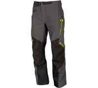 Klim Raptor GTX Overshell, pantaloni tessili Gore-Tex Lungo 34 male Grigio Scuro/Nero