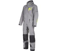 Klim Ripsa Vapor Tuta da motoslitta di un pezzo, grigio-giallo, taglia XL per maschi
