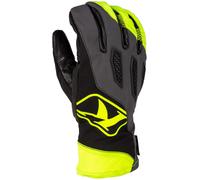 Klim Spool Guanti da motocross, nero-grigio-giallo, taglia XL per maschi