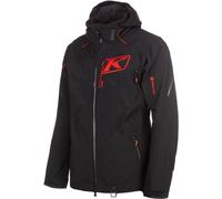 Klim Storm 2022 Giacca per motoslitta, nero/rosso, Taglia M