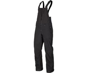 Klim Storm 2022 Pantaloni con bretelle da motoslitta, nero/grigio, Taglia XL
