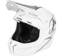 Klim T1 Freeride Casco da motoslitta, bianco opaco, Taglia XL (60/61)