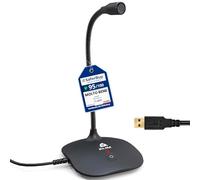 KLIM Talk Microfono USB PC, Scrivania Omnidirezionale a Condensatore