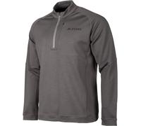 Klim Teton Merino 1/4 Zip Camicia funzionale, grigio, Taglia M