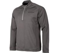 Klim Teton Merino 1/4 Zip Camicia funzionale, grigio, Taglia XL