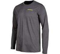 Klim Teton Merino Wool, camicia funzionale a maniche lunghe L male Grigio Scuro
