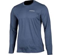 Klim Teton Merino Wool, camicia funzionale a maniche lunghe XL male Blu