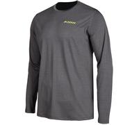 Klim Teton Merino Wool Maglia funzionale, nero-grigio, taglia XL per maschi
