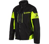 Klim Tomahawk Giacca per motoslitta, nero-giallo, taglia M