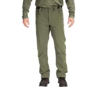 Klim Transition Pantaloni tessili softshell, Verde, Taglia Long 34