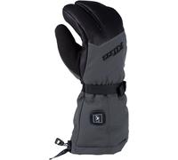 Klim Tundra HTD Guanti da motoslitta riscaldati, nero/grigio, Taglia M