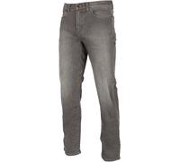 Klim Unlimited Straight Stretch Denim Jeans Moto, grigio, taglia 33 34 per maschi