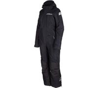 Klim Vailside Tuta da motoslitta di un pezzo da donna, nero/argento, Taglia Short XS