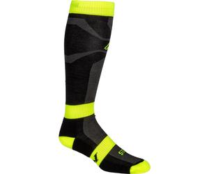 Klim Vented, calzini lunghi S male Nero/Giallo