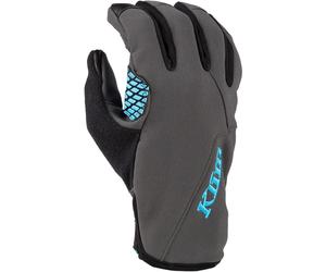 Klim Versa Guanti da moto da donna, nero/grigio/blu, Taglia XS