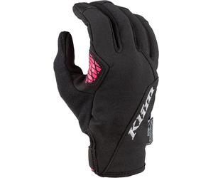 Klim Versa Guanti da moto da donna, nero/rosa, Taglia M