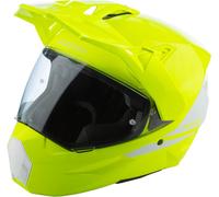 Casco Adventure Klim X1 Alpha Carbonio Bianco/Hi-VisS Bianco,Hi-Vis