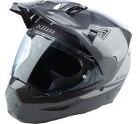 Klim X1 Alpha, casco avventura M female Grigio Scuro/Argento