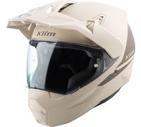 Klim X1 Alpha, casco avventura S male Opaco Beige/Marrone