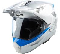 Klim X1 Alpha Concept, casco avventura S female Grigio Chiaro/Blu