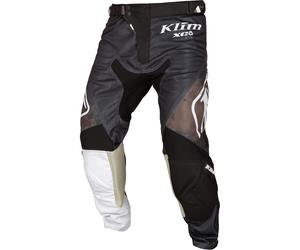 Klim XC Lite Corrosion Pantaloni Motocross, nero-grigio-bianco, taglia 32 per maschi