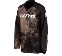 Klim XC Lite S23, maglia donna XL female Nero/Beige/Bianco