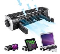 KLIM Zephyr + Ventilatore Portatile Rinfrescante a Tripla Funzione + Novità Versione + Piccolo Silenzioso e ad Alte Prestazioni + Design Elegante + Innovativa turbina a Flusso Incrociato 3000 RPM